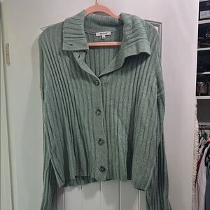 Madewell green sweater size large